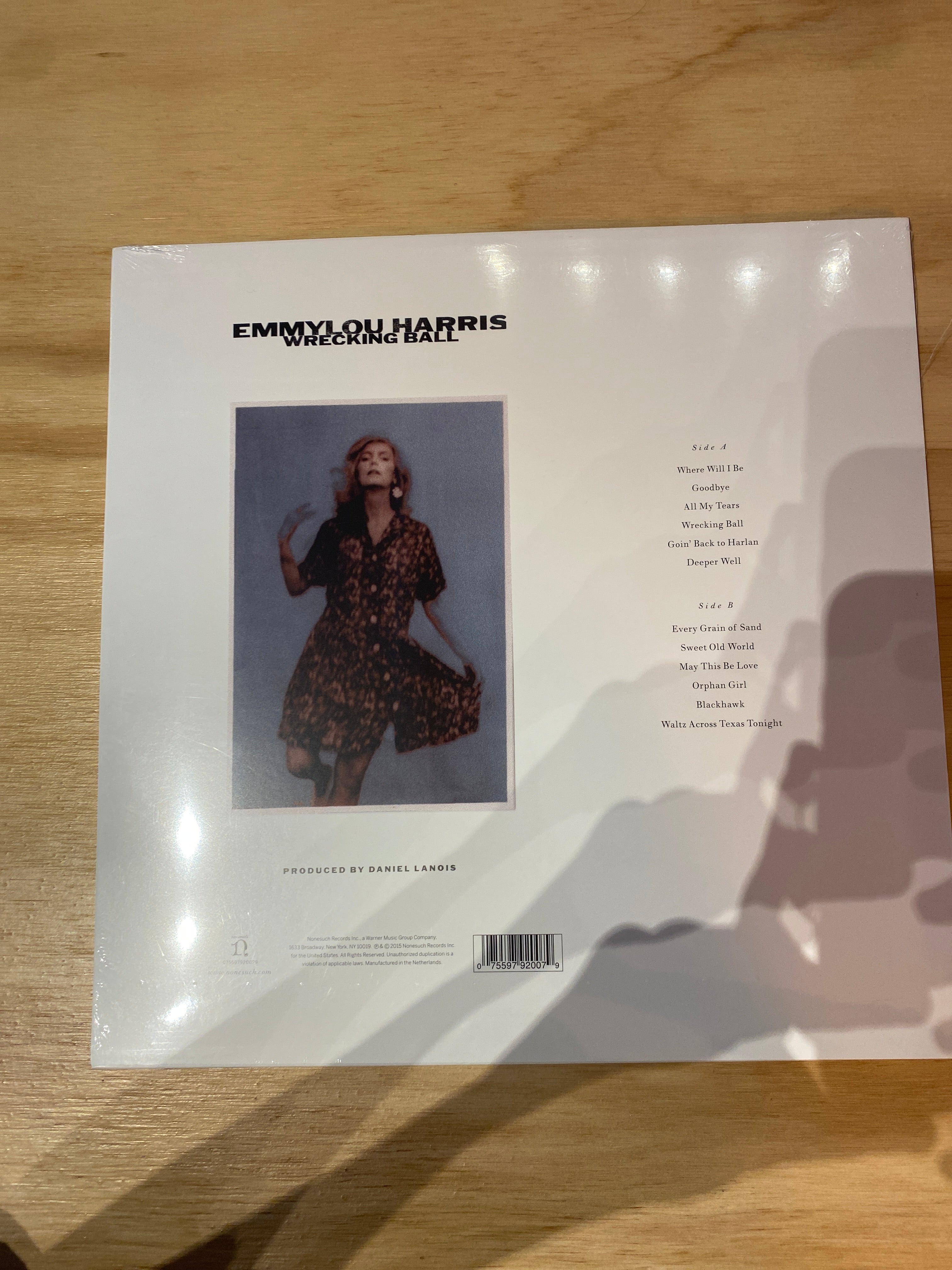 Emmylou Harris Wrecking Ball Vinyl LP Record | Limited Edition Country Folk Music Album | Perfect for Collectors & Audiophiles | Great for Home Listening & Gift Giving