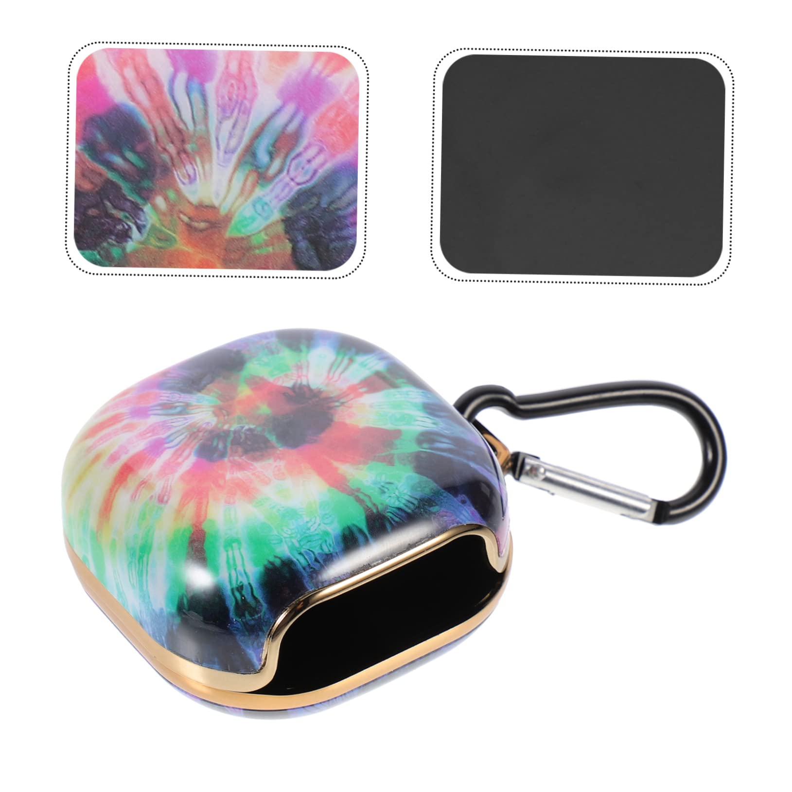 DOITOOL Hard PC Headphone Case Storage Box - Protective Headset Holder with Decorative Design for Travel, Office & Home Organization
