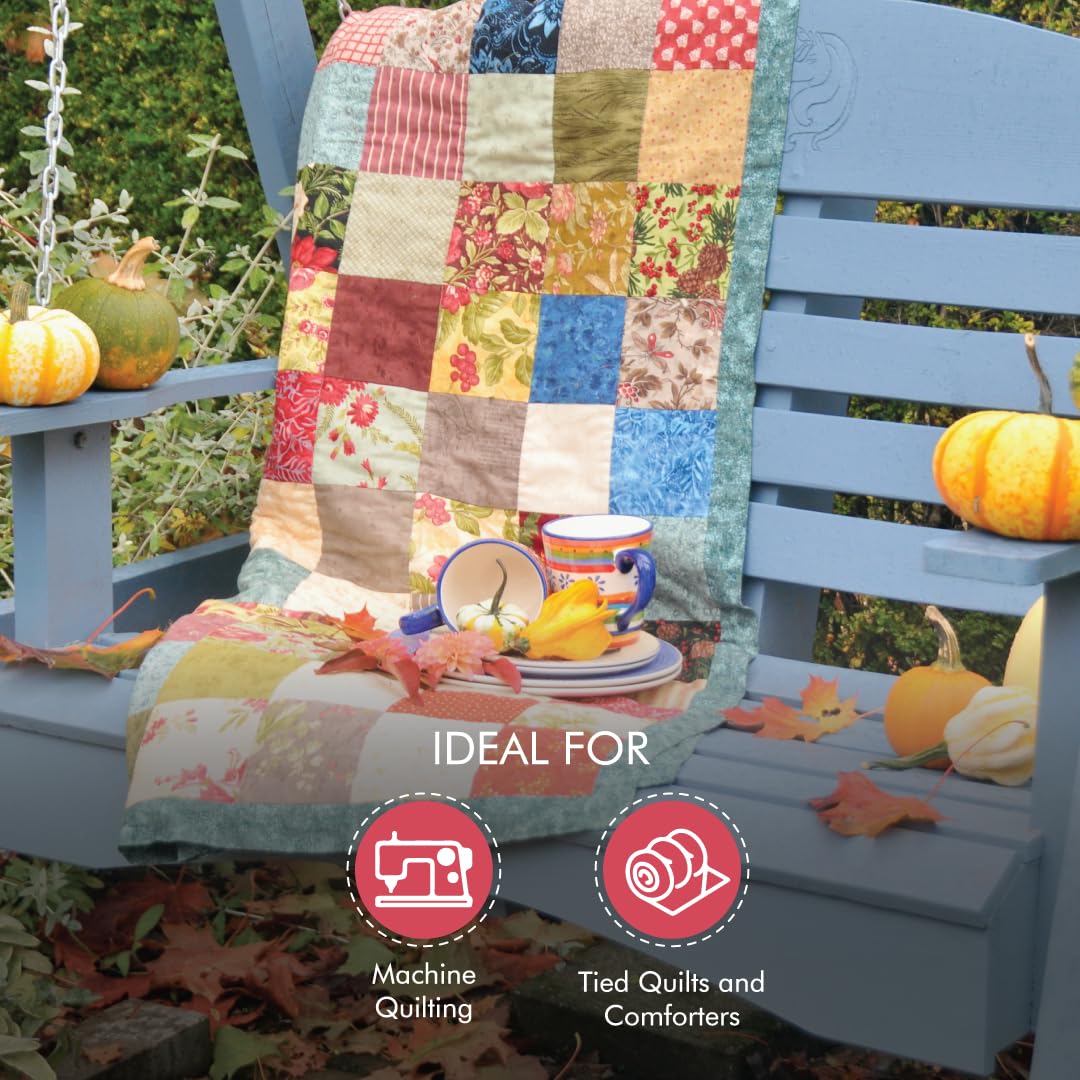 Premium Fairfield Poly-Fil Mid-Weight Quilt Batting - 48