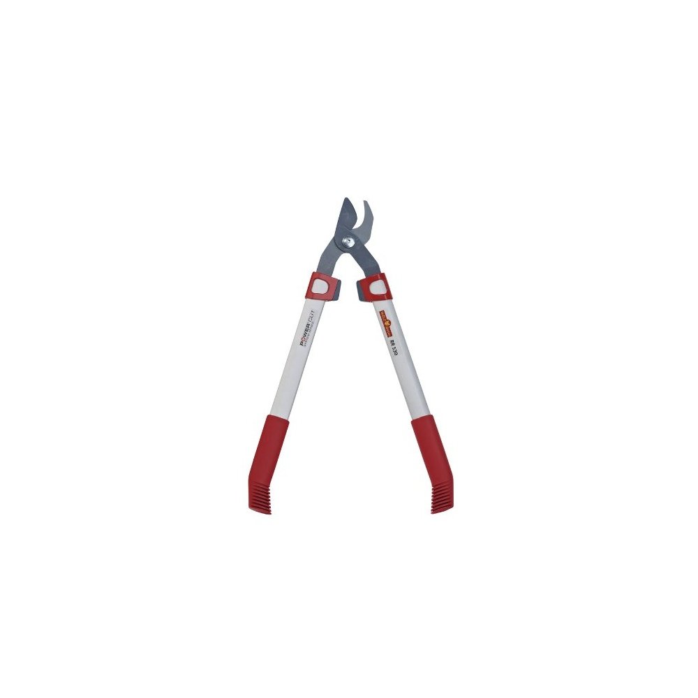 WOLF-Garten RR530 Power Cut Bypass Loppers - 30mm Heavy Duty Garden Pruning Shears (Red/White) - Perfect for Trimming Branches, Shrubs & Tough Garden Maintenance