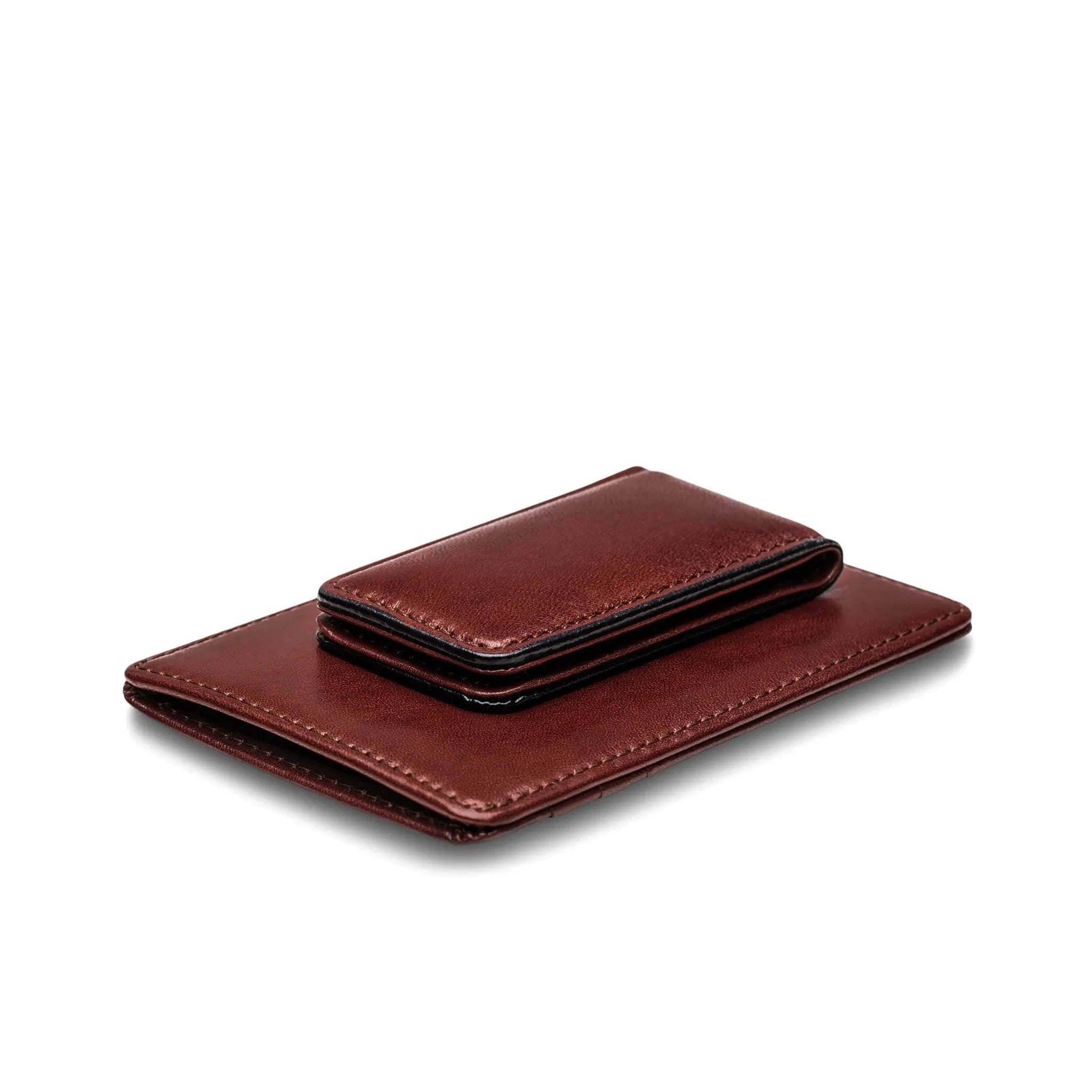 Bosca Old Leather Deluxe Front Pocket Wallet for Men - Genuine Leather Bifold Wallet with RFID Protection - Perfect for Everyday Use, Travel & Business
