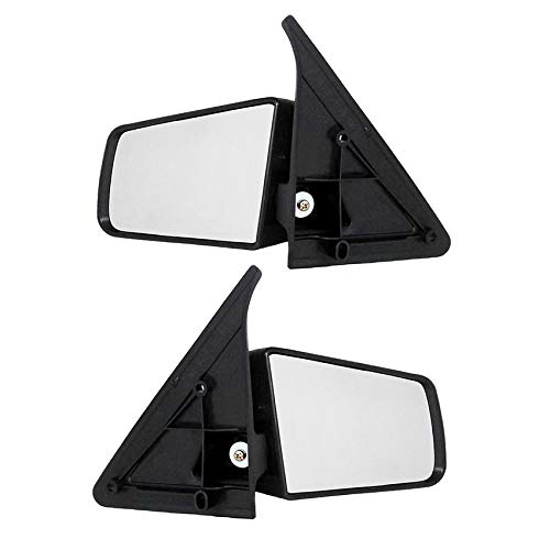 New Pair of Power Door Mirrors Compatible with 1985 Chevrolet S10 Blazer - Replacement Side View Mirrors (Part #15675114, 15675113) - Perfect for Enhanced Visibility and Safe Driving