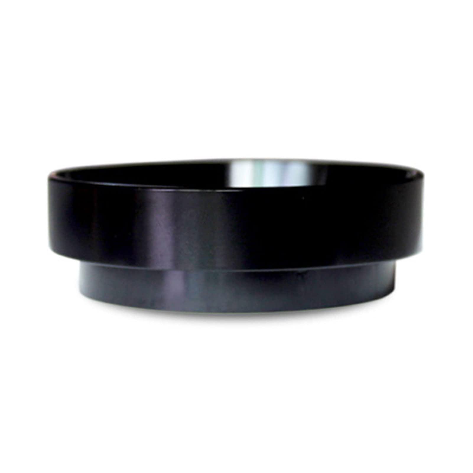 51mm/54mm/58mm Magnetic Espresso Coffee Powder Container & Dosing Ring - Compatible with Coffee Grinders | Perfect for Barista & Home Brewing (Black)
