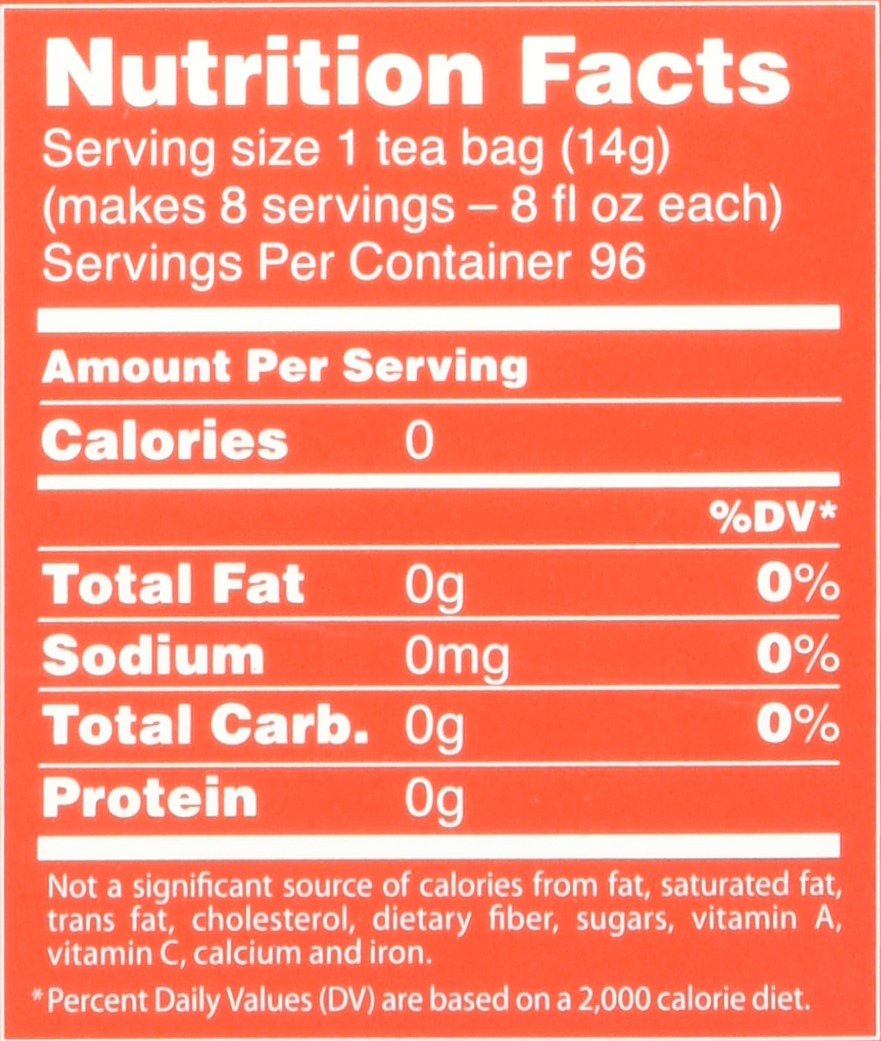 Luzianne Premium Iced Tea Bags - Family Size 12 Count | Refreshing Cold Brew Tea for Summer, Picnics & Backyard BBQs