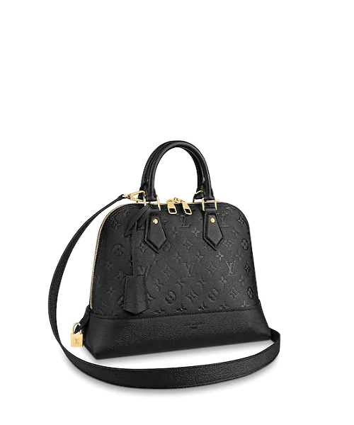 Louis Vuitton Neo Alma PM Handbag - Monogram Empreinte Leather in Noir Black | Luxury Crossbody Bag for Women, Perfect for Work, Travel & Evening Events