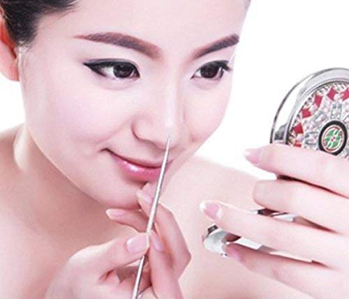 SIRF TUM 7 FiiME POWDER Pore-less Oil Control Compact Powder - Matte Finish Face Powder for All Day Wear - Waterproof Loose Powder with Highlighter & Contour Stick - Perfect for Oily Skin & Makeup Touch-Ups (Cream Highlighter) - Ideal for Daily Use, Special Occasions & Photo Shoots