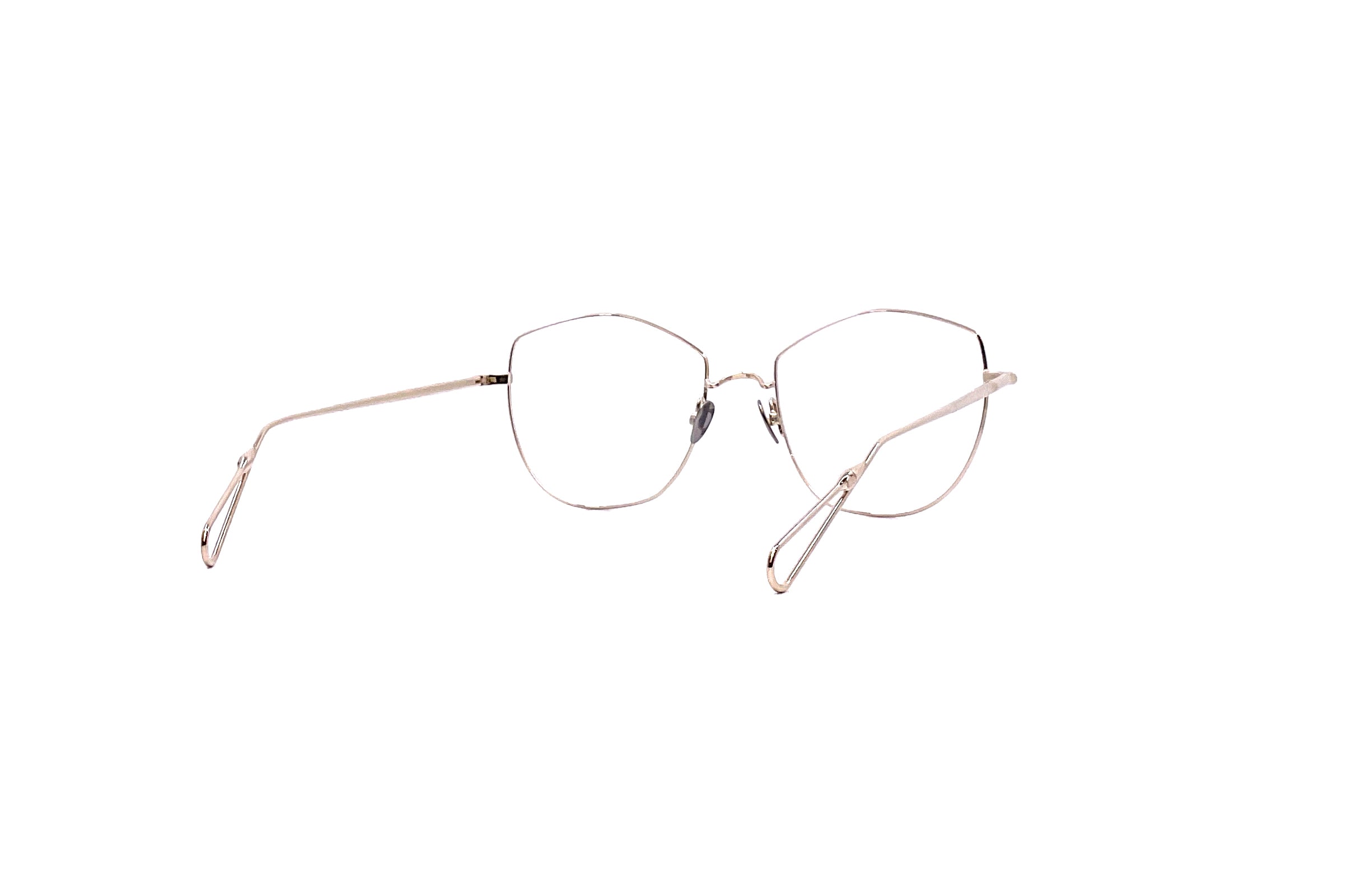 Ahlem La Siene Sunglasses - Grey Gold Frame with UV Protection - Perfect for Outdoor Activities, Travel, and Fashion Accessories