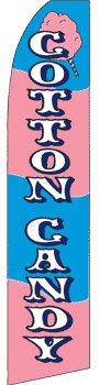 NEOPlex Cotton Candy Swooper Flag - Colorful Decorative Garden Flag for Outdoor Yard Decor, Seasonal Home Decoration, and Party Celebrations