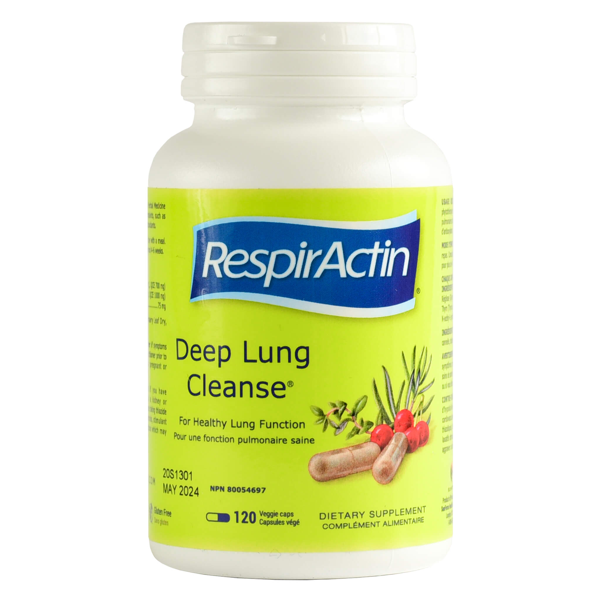 RespirActin Deep Lung Cleanse Supplement | Natural Respiratory Support & Detox | Ideal for Smokers, Allergy Relief & Better Breathing