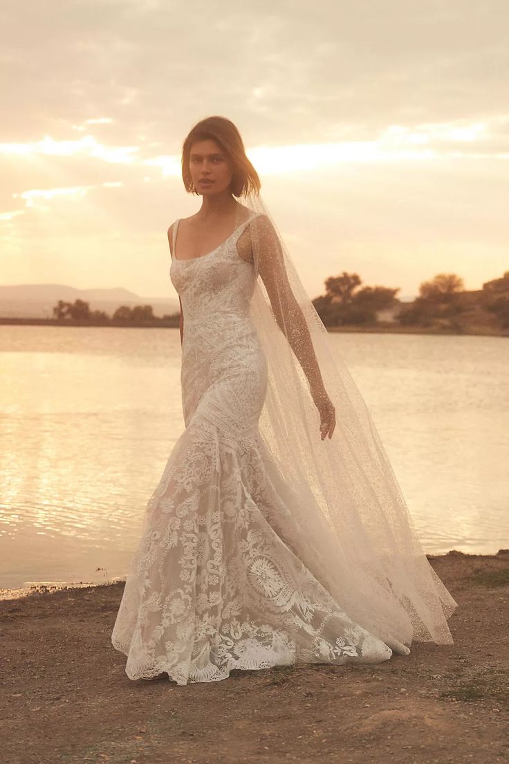 Wtoo Valette Gown - Elegant Wedding Dress with Lace Details | Perfect for Bridal Ceremonies & Formal Events