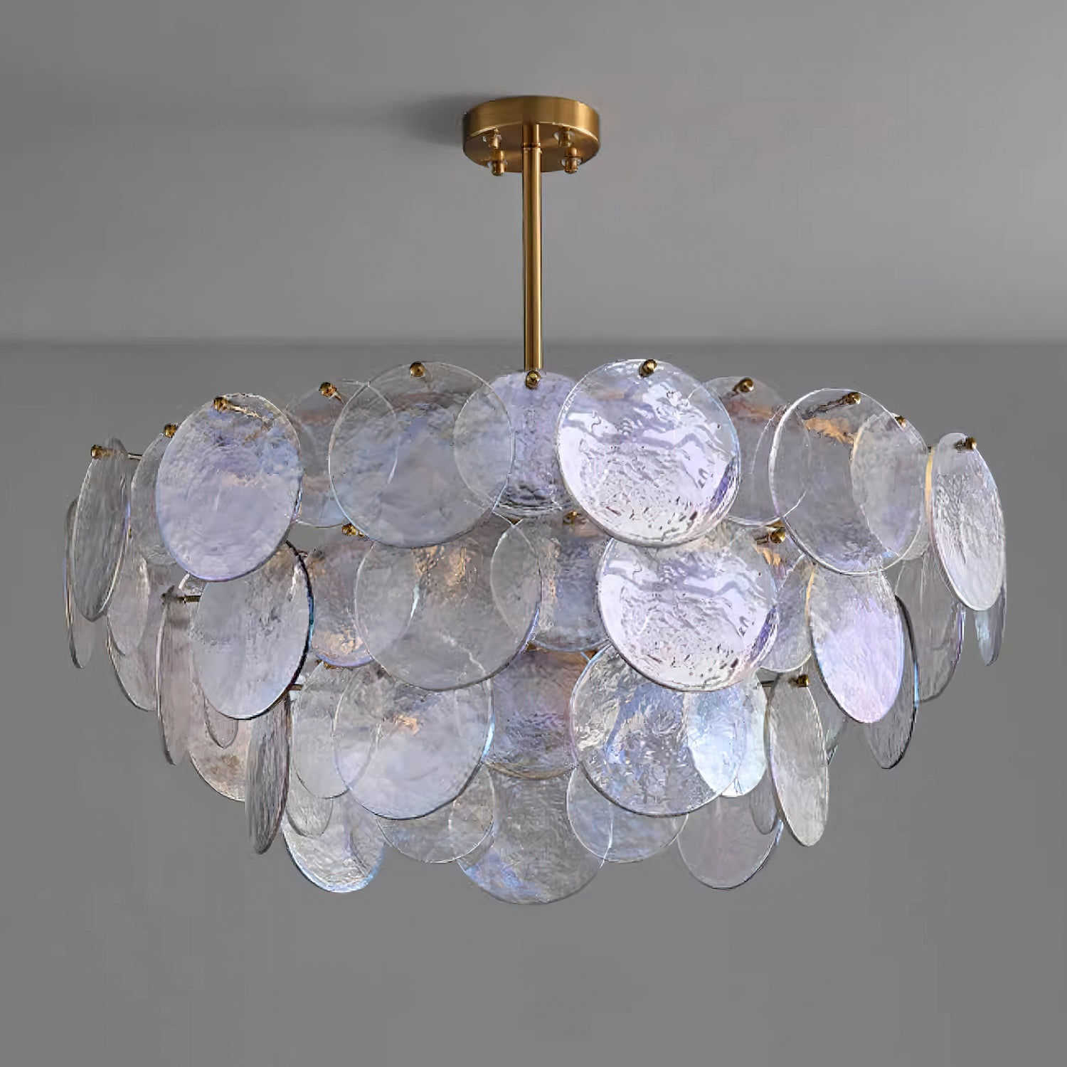 Elegant Ariel Crystal Chandelier - Modern Ceiling Light Fixture for Dining Room, Living Room & Bedroom Decor