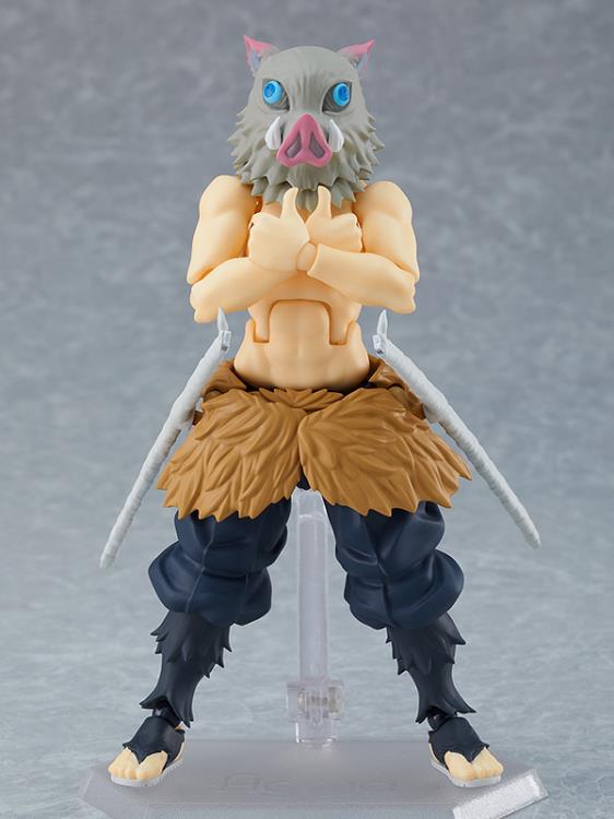 Figma #533 DX Inosuke Hashibira Action Figure - Demon Slayer: Kimetsu no Yaiba Anime Collectible for Display & Cosplay