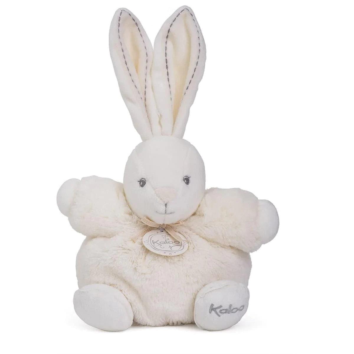 Kaloo Chubby Rabbit Plush Toy - Small Cream Stuffed Animal for Baby Shower Gift & Nursery Decor | Soft Cuddly Bunny for Newborns & Toddlers