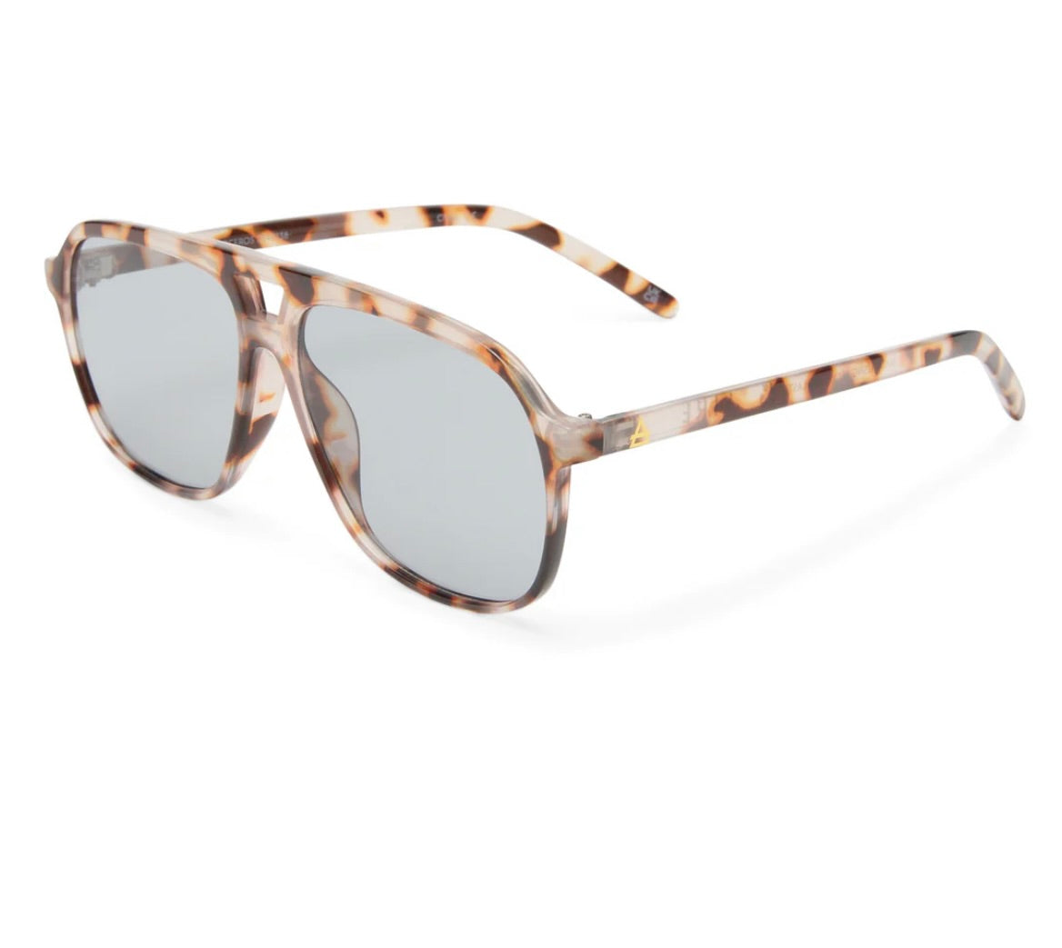 Monoceros Polarized Sunglasses in Cookie Tortoise Frame - UV Protection, Lightweight & Stylish for Outdoor Activities, Driving, and Beach Vacations
