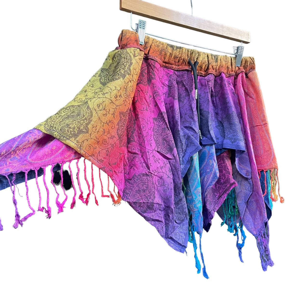 Fairy Pash Skirt - Rainbow Classic Flowy Skirt for Women | Boho Chic Summer Skirt for Beach, Festival, and Casual Wear