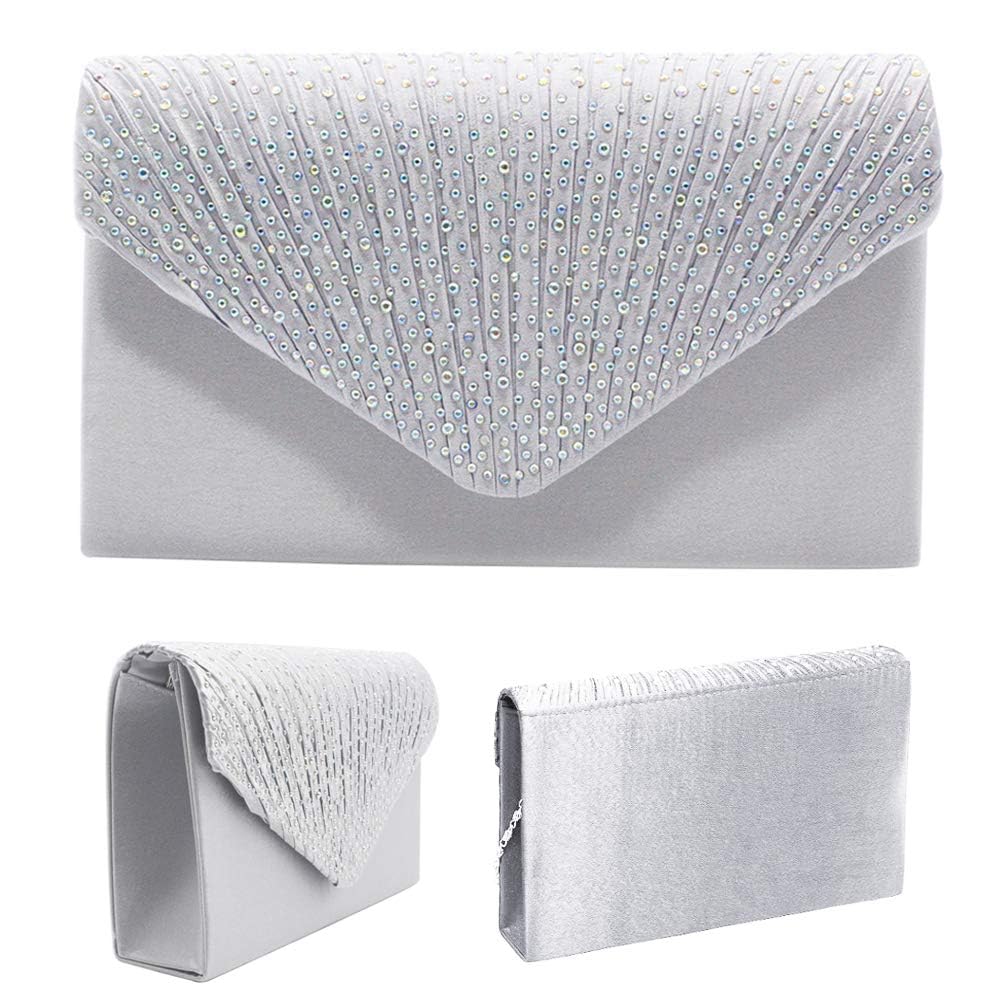 Elegant Women's Evening Clutch Bag for Wedding, Prom & Special Occasions - Perfect Bridal Party Accessory