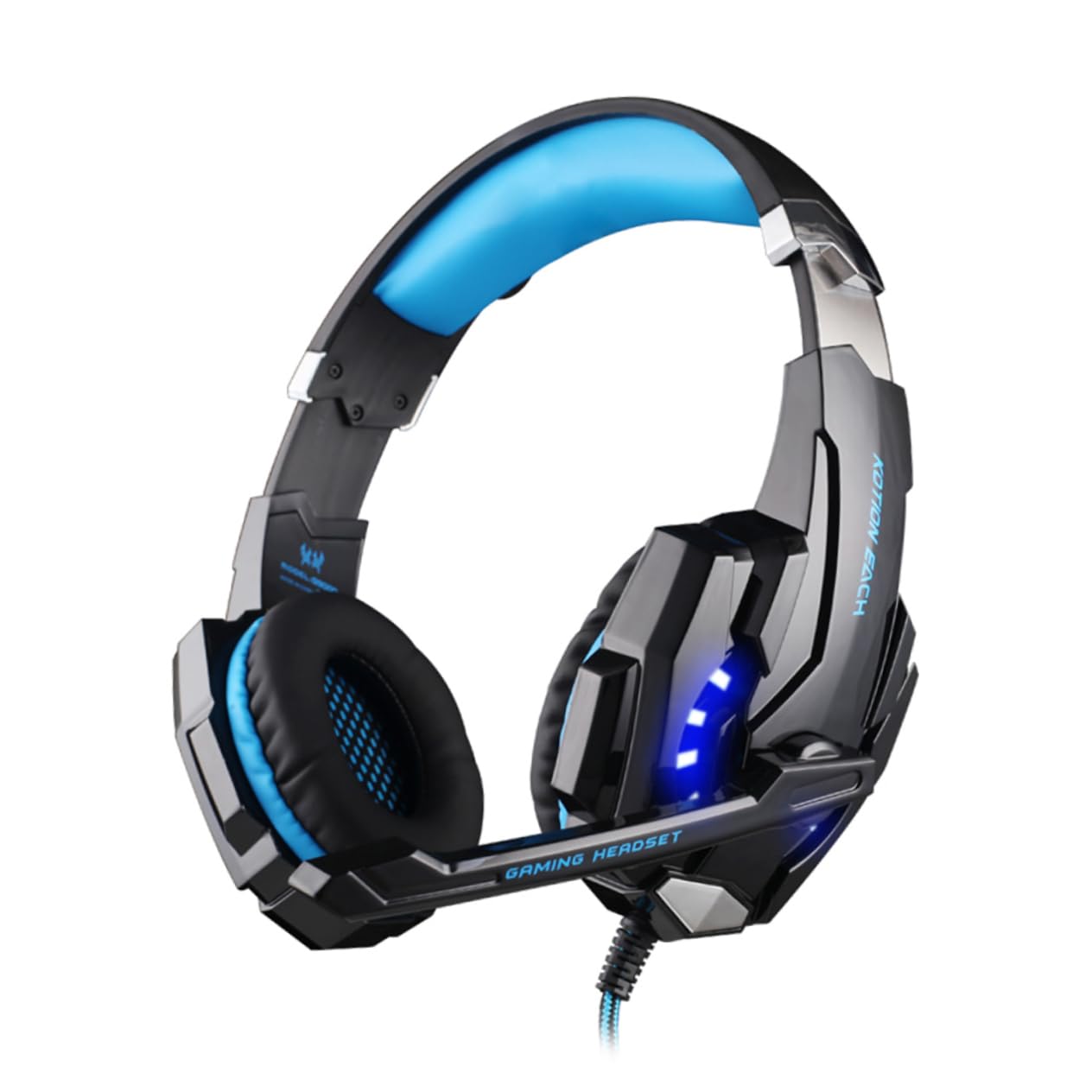 Gadpiparty High Fidelity Gaming Headset with Noise Isolation - Adjustable Over-Ear Headphones for PC, PS5, Xbox - Perfect for Competitive Gaming & Immersive Audio Experience