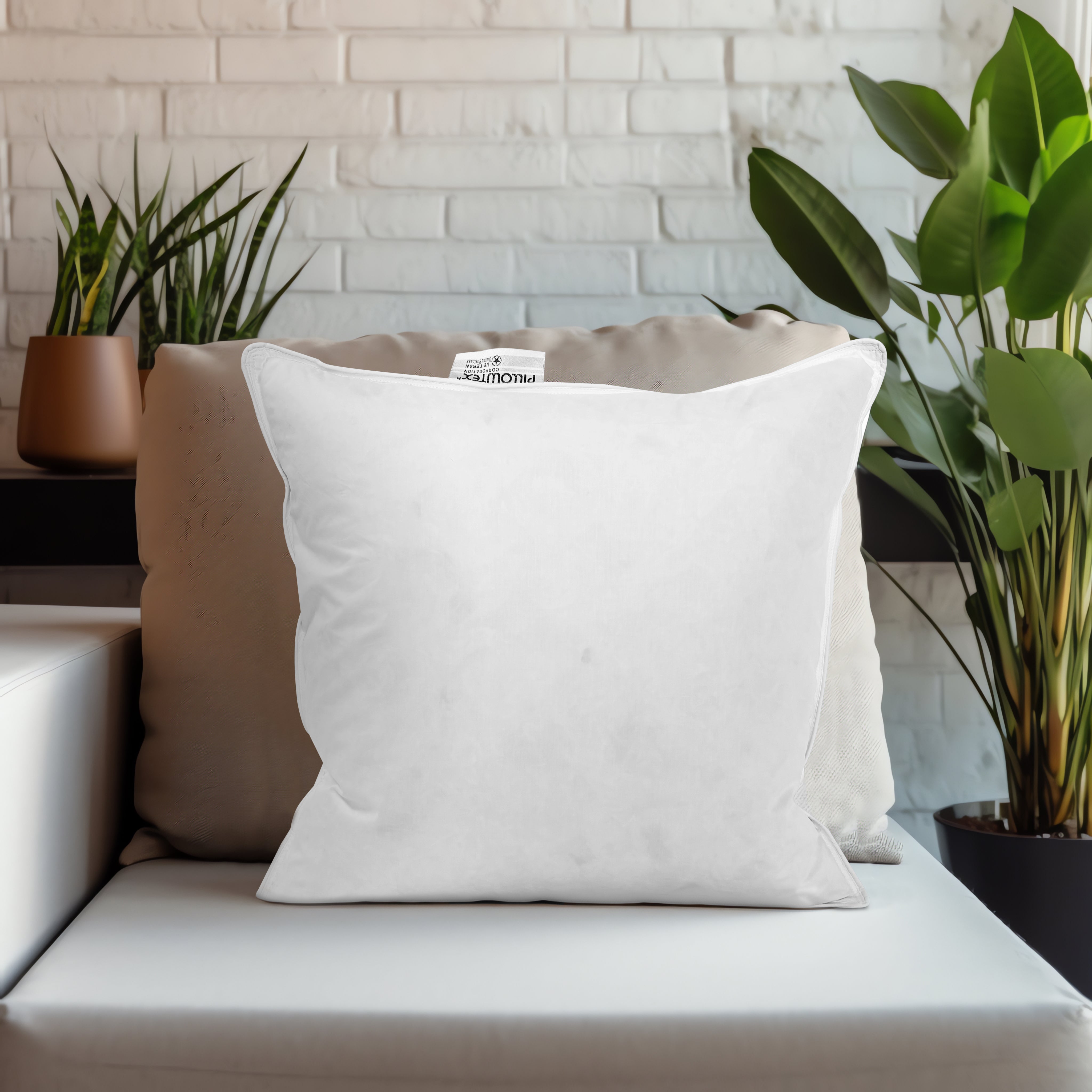 Premium Pillowtex Pillow Insert - White Duck Feather & Down Filling for Ultimate Comfort | Luxury Bedding for Home, Hotel, or Guest Room Use