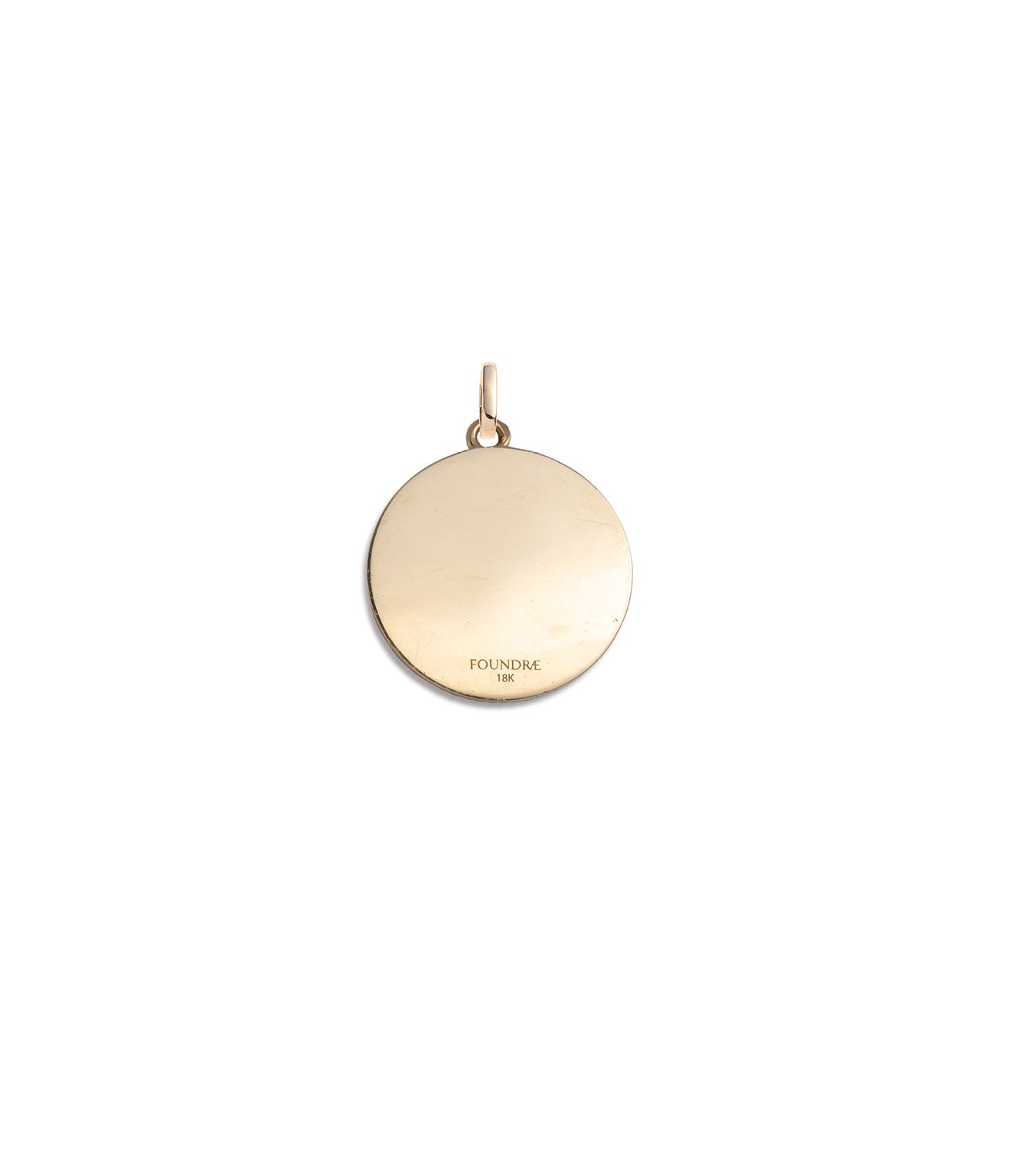 Custom Stainless Steel Medallion Pendant with Annex Link - Elegant Jewelry for Men & Women, Perfect for Necklaces, Bracelets, and Gift Giving