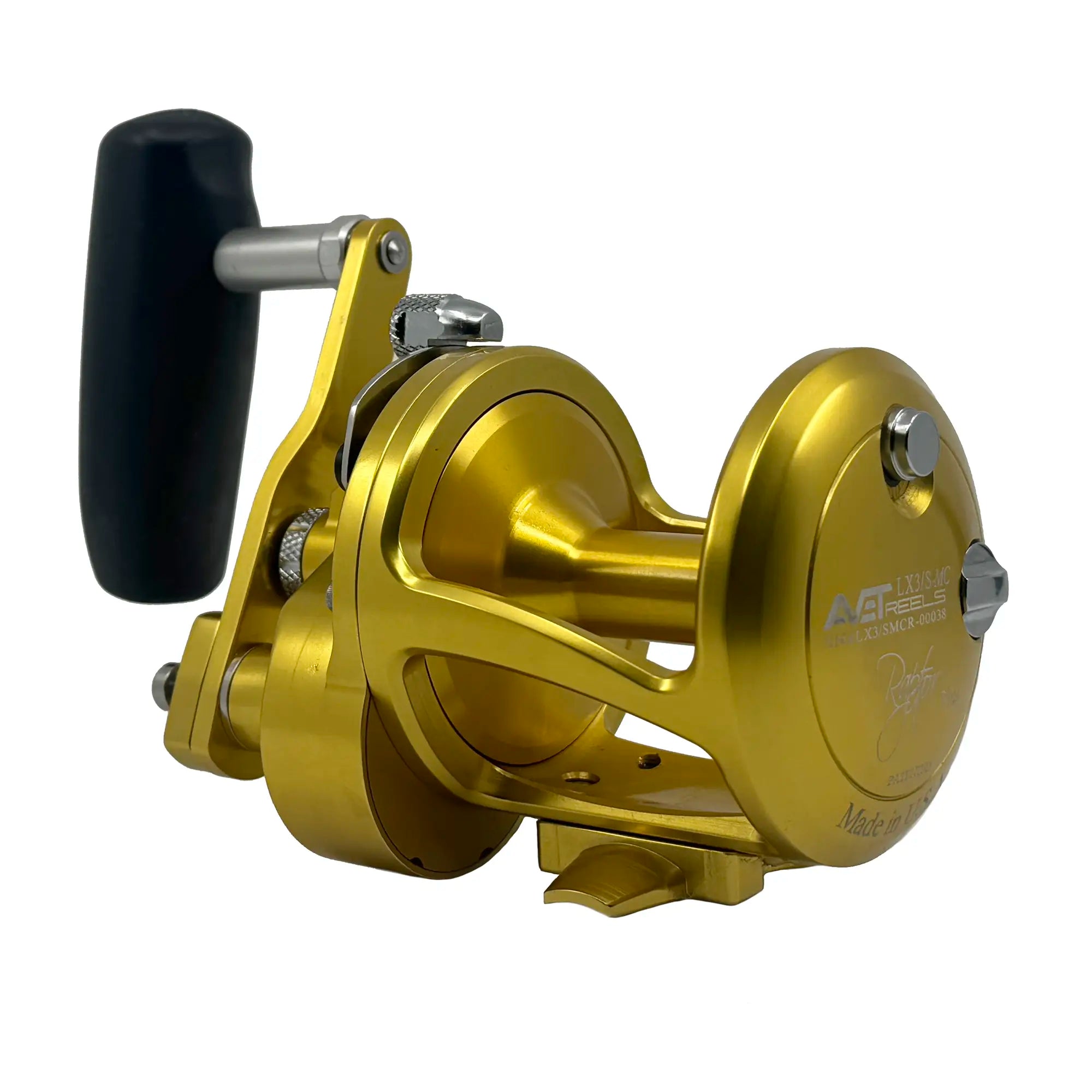 Avet LX Raptor Plus 3-Speed MC Saltwater Fishing Reel - High Performance Offshore & Big Game Fishing Reel for Tuna, Marlin & Deep Sea Fishing