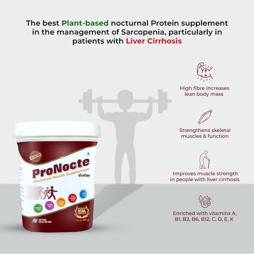 Pronocte Plant Based Protein Powder for Adults - Vegan Brown Rice Protein Supplement for Muscle Recovery & Weight Management | Ideal for Smoothies, Baking & Post-Workout Nutrition