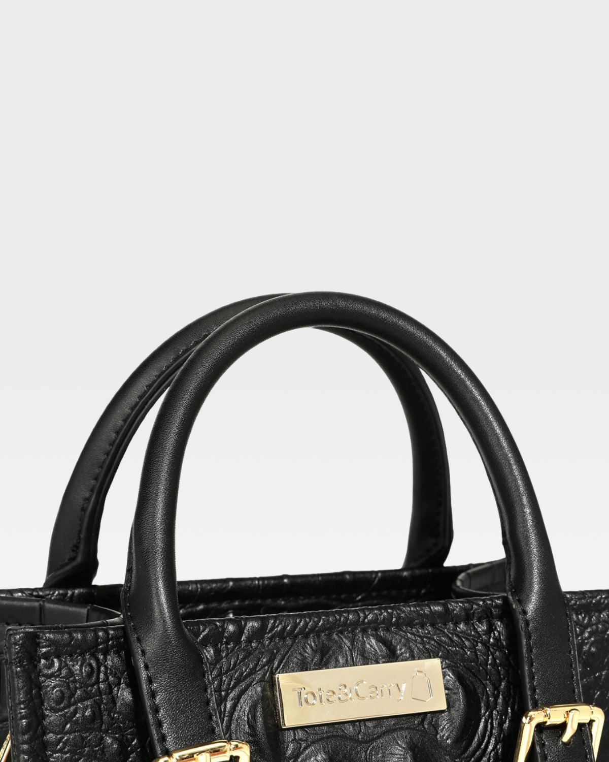 Apollo 2 Mini Tote Bag - Stylish Black Handbag with Red Bottom | Perfect for Work, Travel & Everyday Use | Women's Fashion Accessory