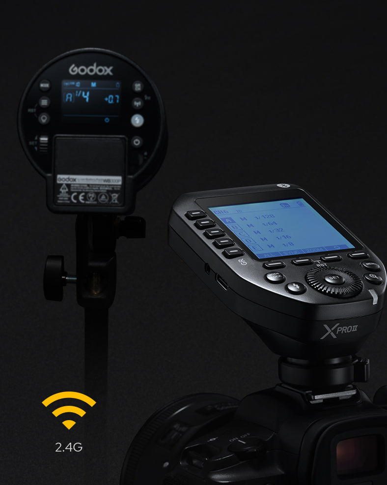 Godox XproII F TTL Wireless Flash Trigger for Fujifilm Cameras - Compatible with Fuji X Series - Perfect for Studio & Outdoor Photography