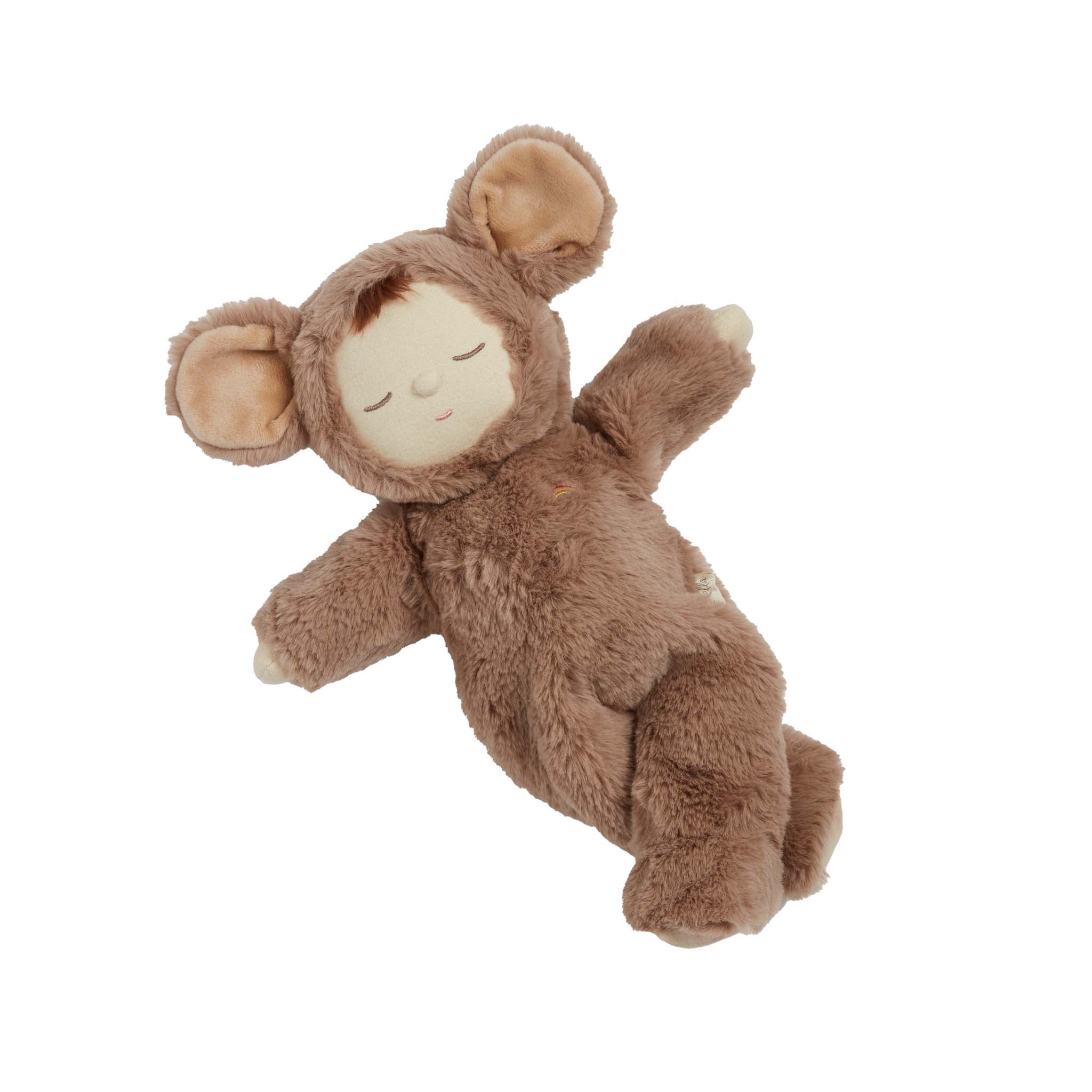 Cozy Dinkums Mousy Pickle - Soft & Comfortable Mouse Plush Toy for Kids | Perfect for Cuddling, Gifts & Nursery Decor