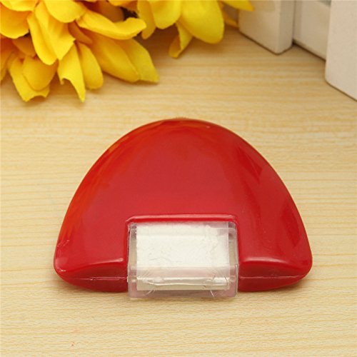 Zhongjiuyuan White DIY Sewing Tools - Triangular Chalk Wheel with 5 Replacement Chalks for Fabric Marking | Perfect for Quilting, Dressmaking & Tailoring Projects