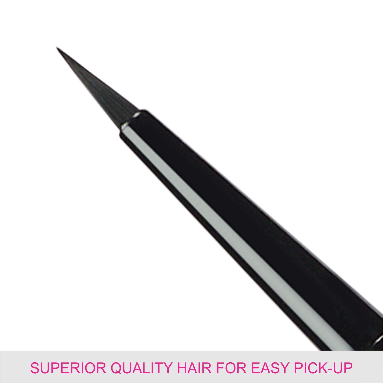 Vega Wooden Handle Lip Liner - Natural & Synthetic Hair Brush for Precise Lipstick Application | Perfect for Makeup Artists & Daily Beauty Routine