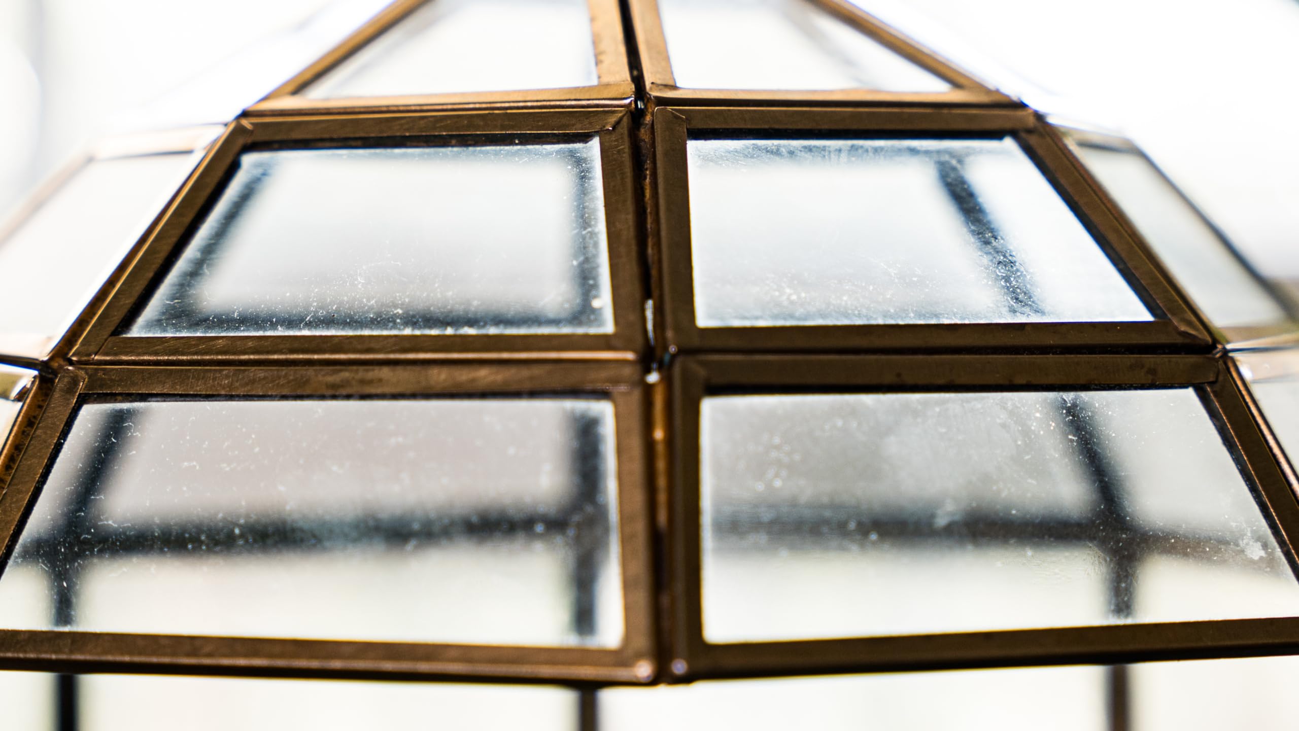 Handmade Large Glass Terrarium Birdcage - 10
