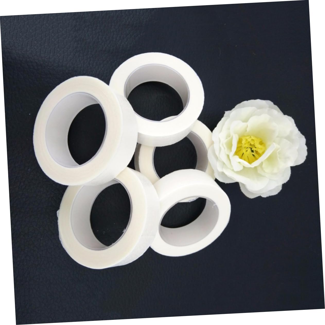 Professional Eyelash Extension Under Eye Pads - 10 Rolls White Lint-Free Eye Patches for Lash Grafting - Perfect for Salon & Home Use - Ideal for Comfortable Lash Application & Protection