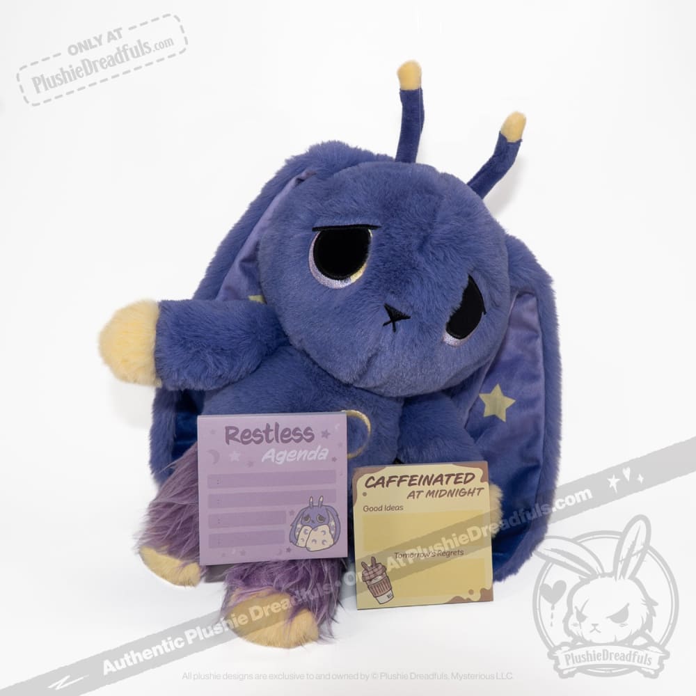 Plushie Dreadfuls Stuffed Animals - Restless Sticky Notes for Office & School - Cute Stress Relief Gifts for Anxiety & ADHD