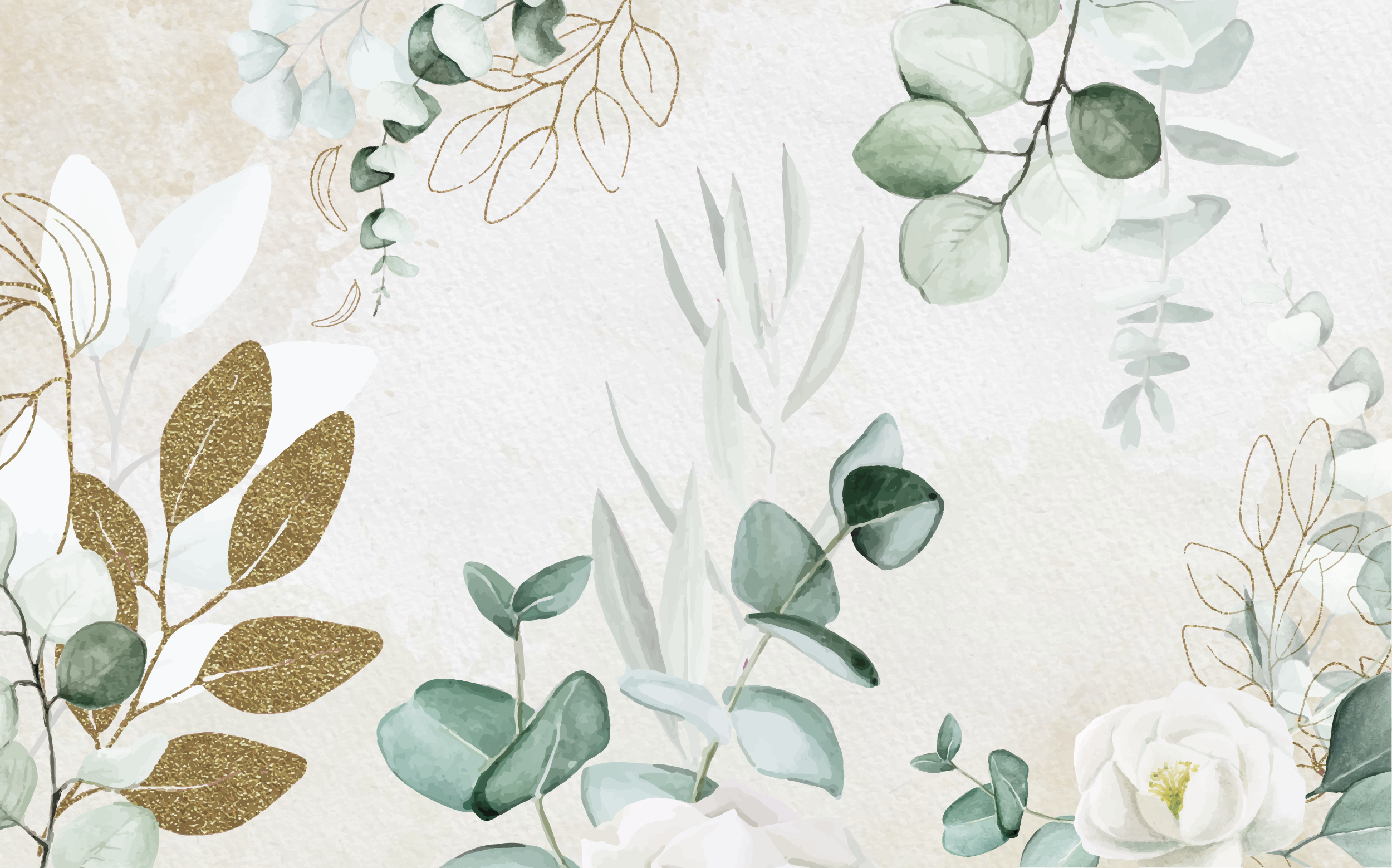 Dream Flowers Wallpaper Mural - Exquisite Floral Design Peel & Stick Wallpaper for Bedroom, Living Room, Nursery Decor | Easy to Install Removable Wallpaper