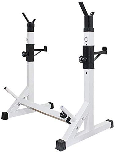 Adjustable Weight Bench for Sit-Ups, Dumbbell Press & Squat Rack - Commercial Gym Equipment with Telescopic Design for Home & Professional Workouts | Perfect for Strength Training, CrossFit & Bodybuilding