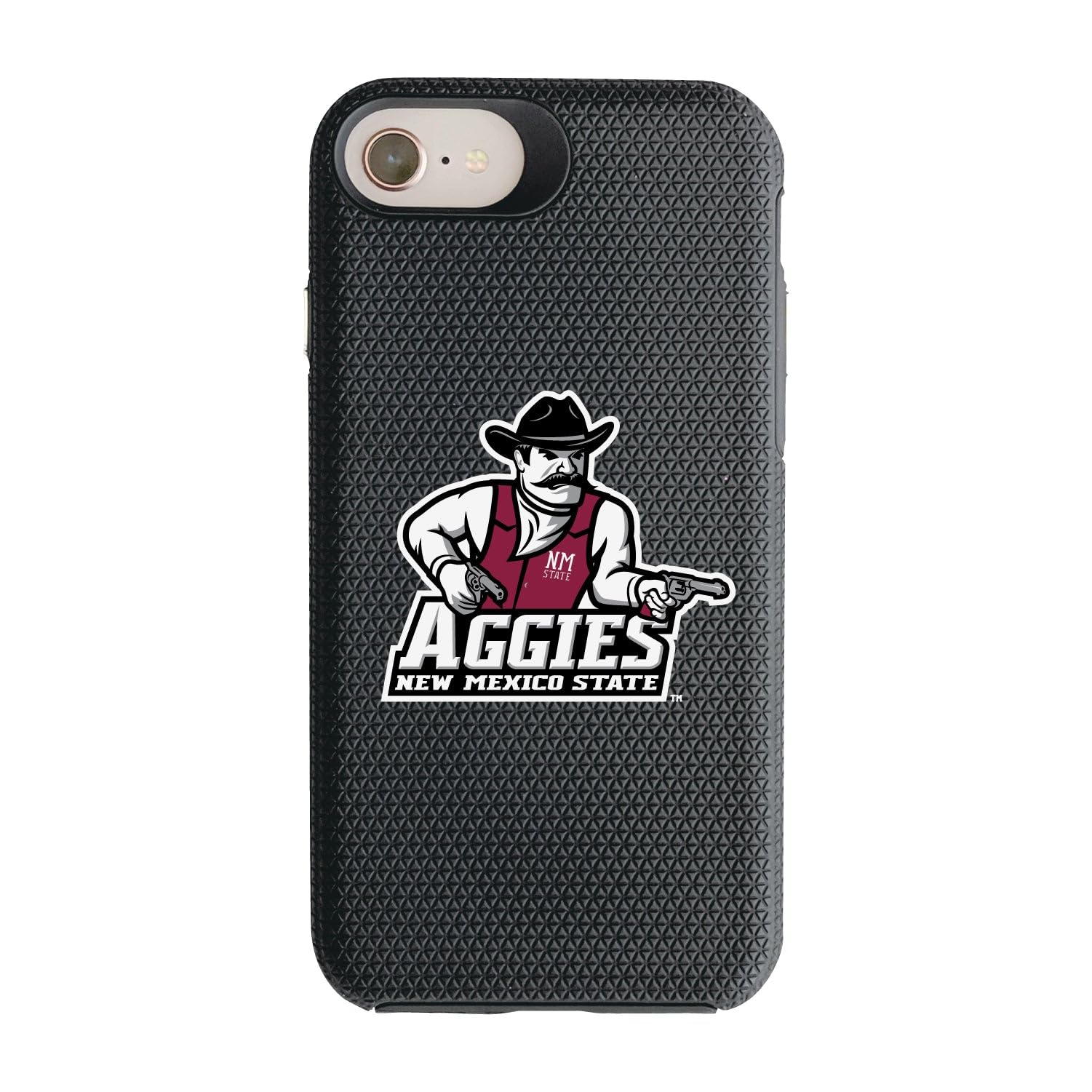 OTM Essentials Durable Tough Shell Phone Case for iPhone 12/12 Pro - New Mexico State University Design | Perfect for Daily Protection & School Spirit