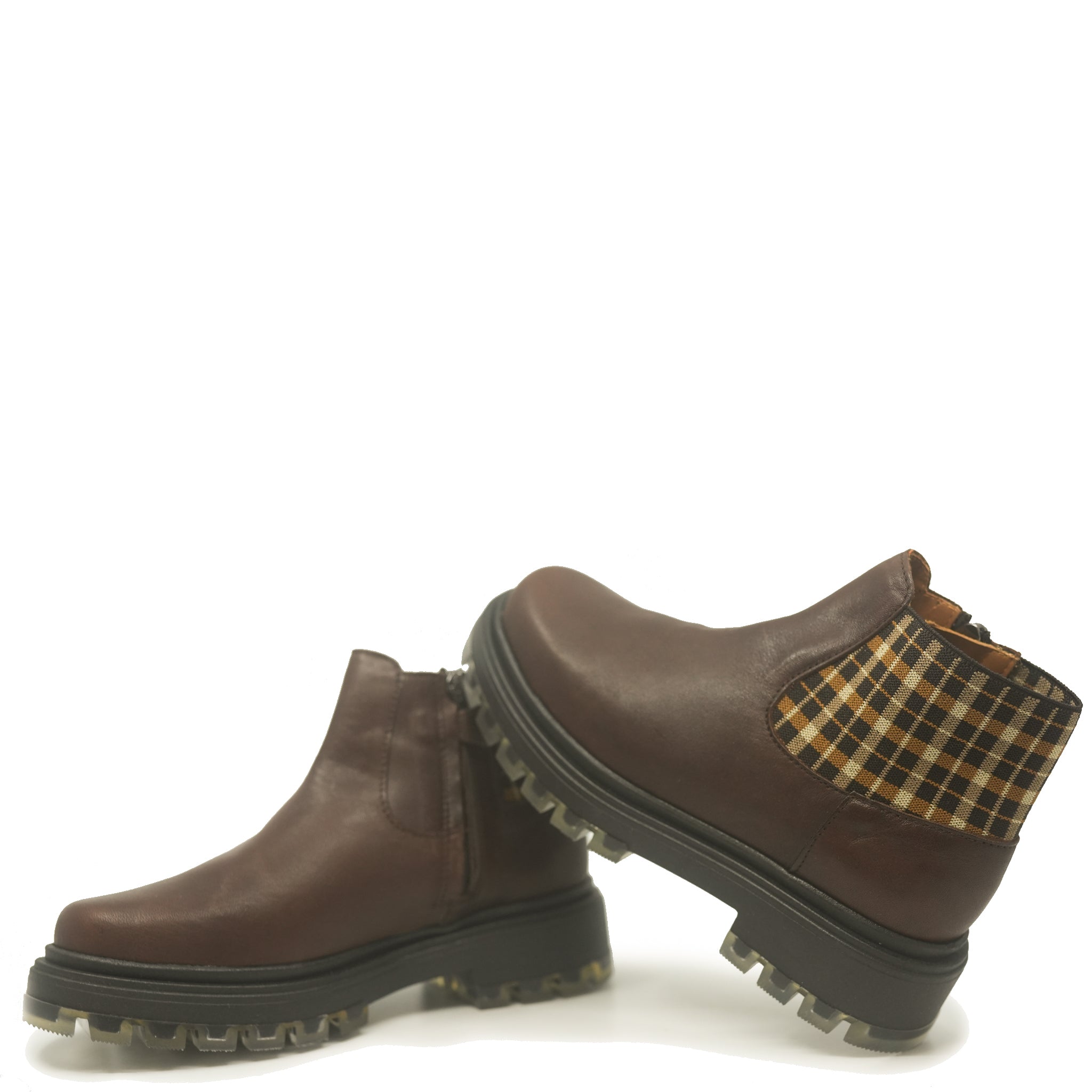 Papanatas Chocolate Brown Chunky Bootie - Stylish Winter Ankle Boots for Women | Waterproof & Comfortable | Perfect for Casual Outings, Work & Travel