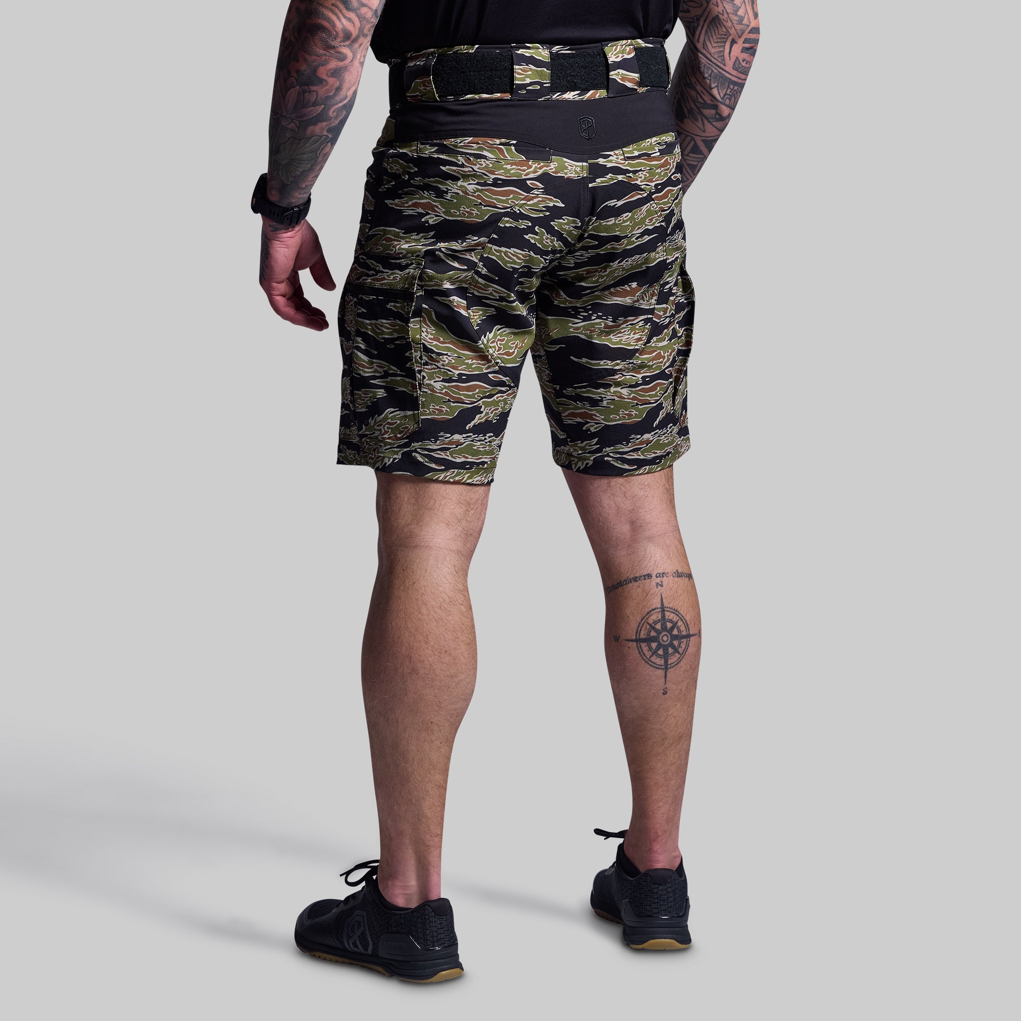 Scout Short (Jungle Tiger) - Lightweight Outdoor Hiking Shorts for Men - Perfect for Camping, Trekking, and Adventure Travel