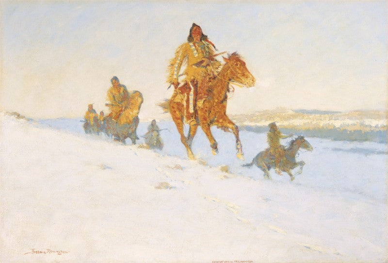 The Snow Trail 1908 Vintage Holiday Greeting Cards - Christmas, New Year & Winter Season Greetings for Family & Friends