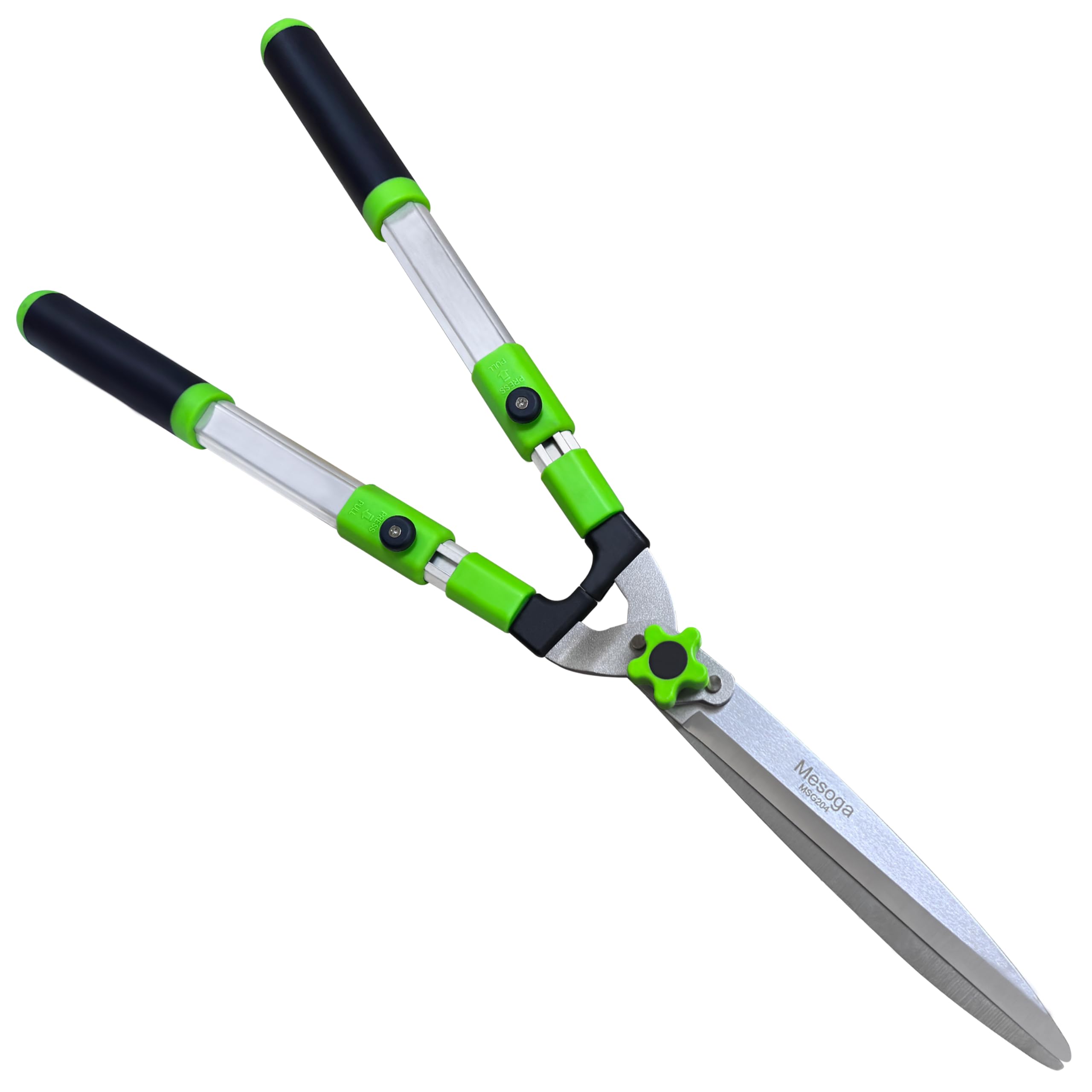 Extendable Hedge Shears - Heavy Duty Garden Trimmer for Bushes, Borders & Pruning | Professional Landscaping Tool