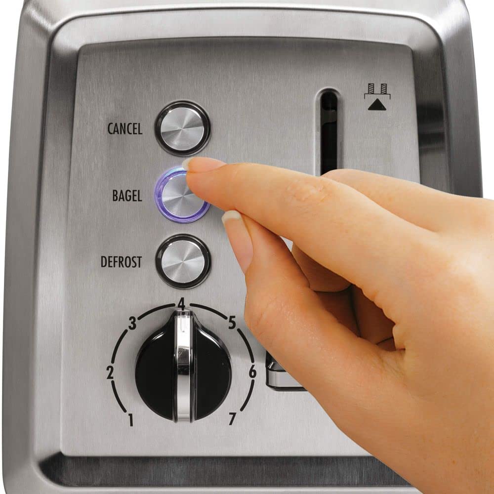 Hamilton Beach 2-Slice Stainless Steel Toaster, 220V - Perfect for Breakfast, Office, or Dorm Room Use