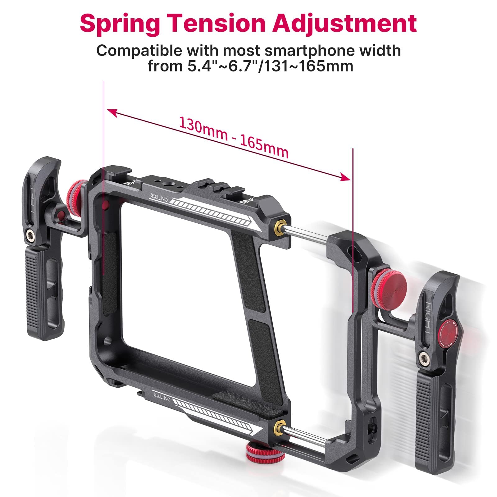 ULANZI Smartphone Video Rig with Handles & FT-01 Tripod - Professional Phone Mount for Vlogging, YouTube, TikTok & Live Streaming