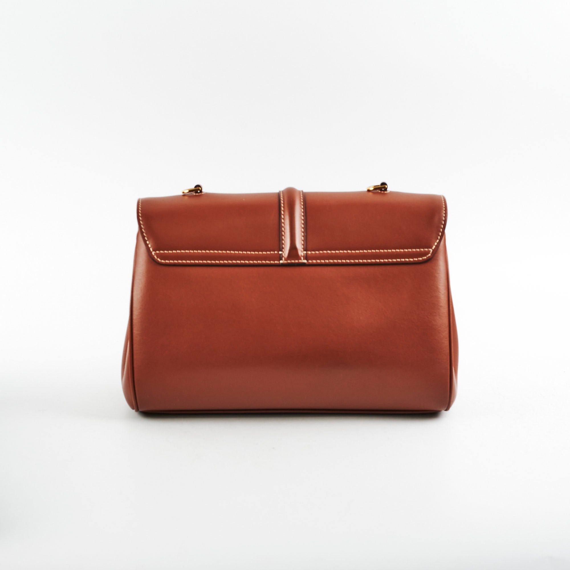 Celine Teen Soft 16 Leather Handbag in Supple Grained Calfskin Tan - Perfect for Work, Travel & Everyday Use