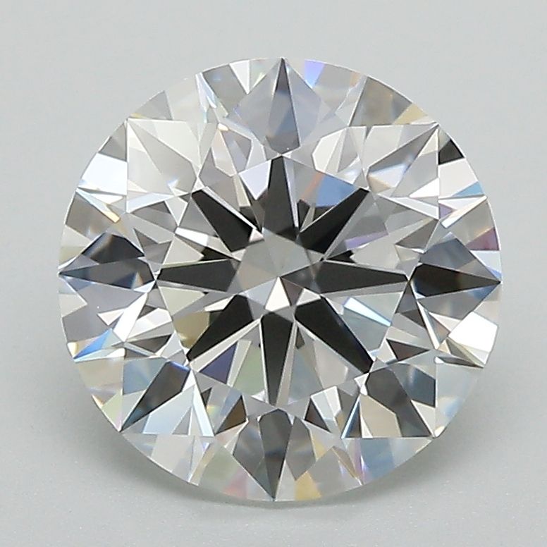 2.59 Carat E VVS1 Round Lab-Created Diamond - Perfect for Engagement Rings & Fine Jewelry