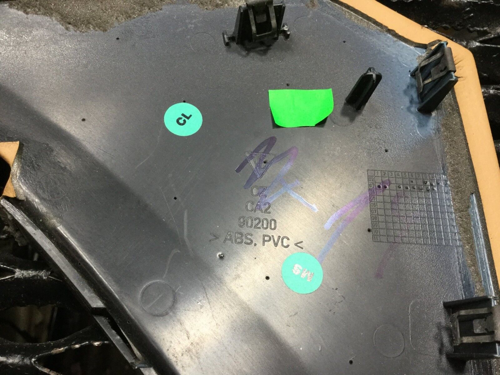 2003-2009 Porsche Cayenne Left Driver Side Dashboard End Cap Cover 7L5858111C OEM - Perfect for Interior Repair & Restoration