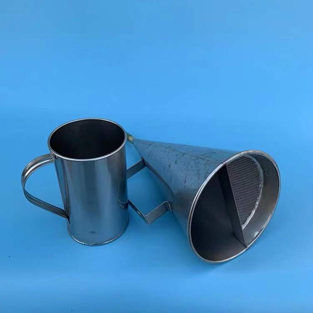 Premium Stainless Steel Martensite Funnel Viscometer - High Accuracy Viscosity Testing for Industrial & Laboratory Use | Ideal for Oil, Paint, and Chemical Applications