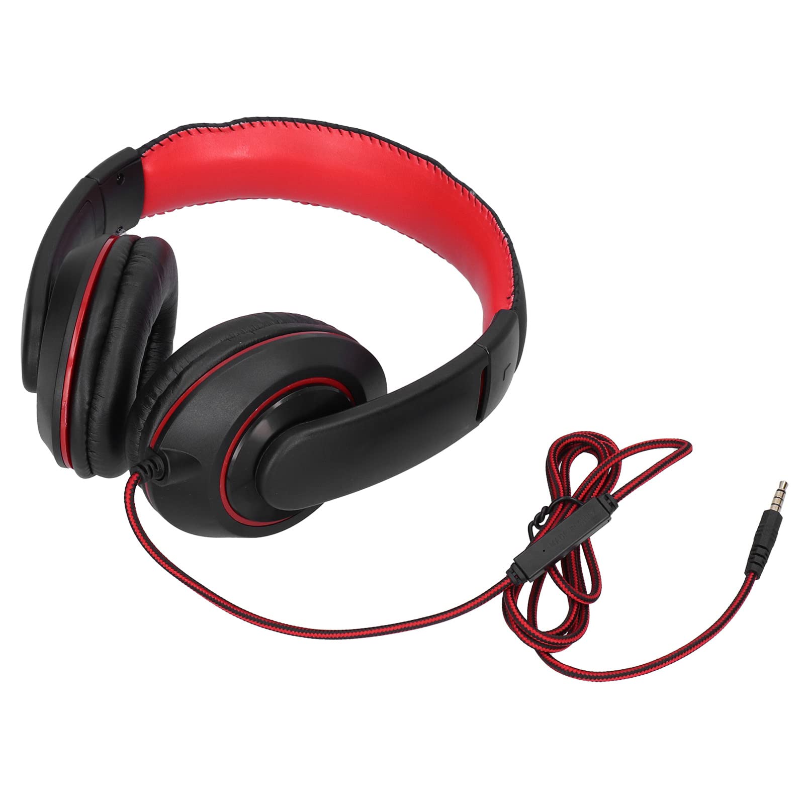 Wireless Bluetooth Gaming Headset with Microphone - Over Ear Noise Cancelling Headphones with Wired Control for PC, Laptop, Mobile Phone - Perfect for Gaming, Work Calls & Music Listening