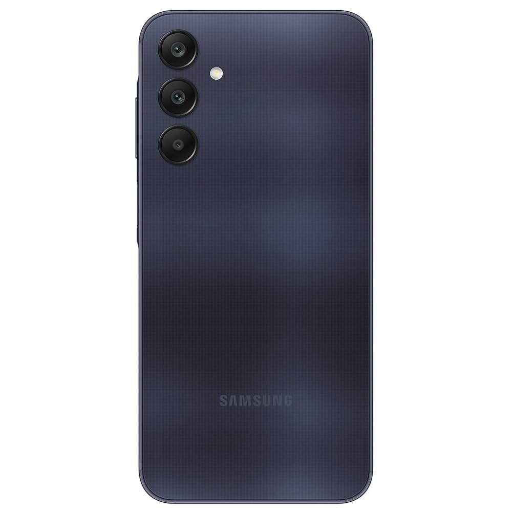 SAMSUNG Galaxy A25 5G Unlocked Smartphone - 256GB Storage 8GB RAM, Dual SIM GSM International Version with Wall Charger (Blue Black) - Perfect for Travel, Business & Streaming