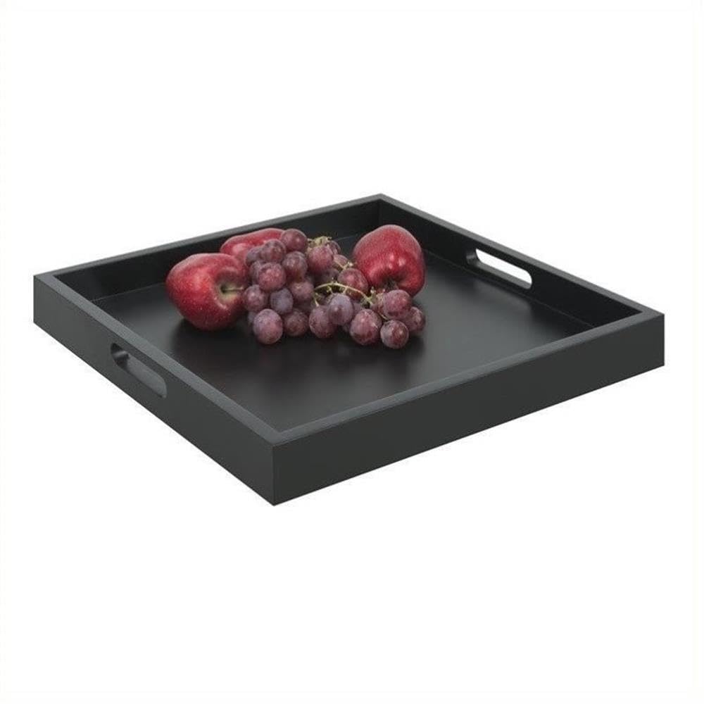 Black Pemberly Row Tray - Stylish Serving & Organizing Tray