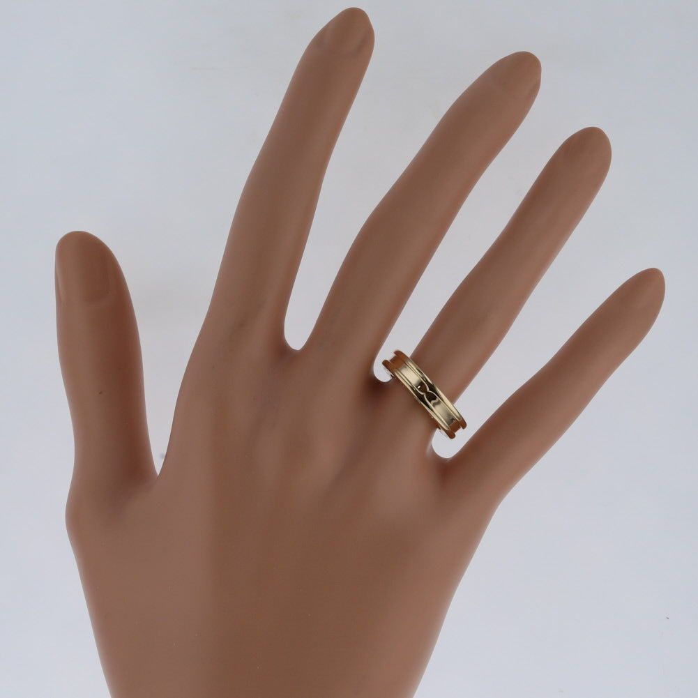 18K Gold B.Zero1 Ring for Women - Luxury Minimalist Stackable Band Jewelry Gift for Anniversary, Valentine's Day & Special Occasions